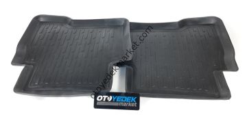 Peugeot Bipper (2008-2022) 3D Havuzlu Paspas Takımı 4 Adet (Perflex)