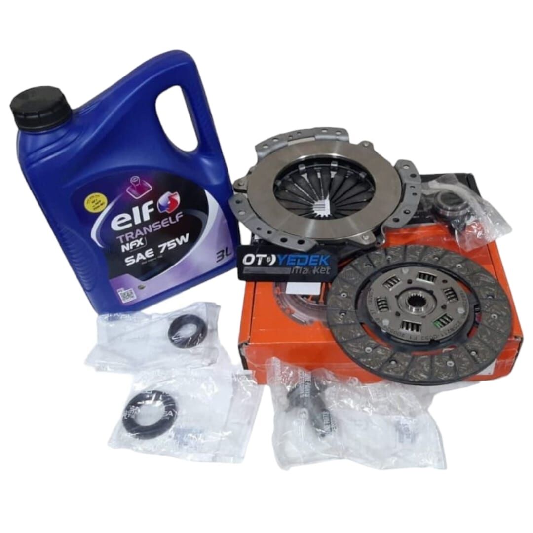 Peugeot 206 (1999-2012) 1.4 Benzinli Debriyaj Seti Yağ Keçe (Orijinal Eurorepar)