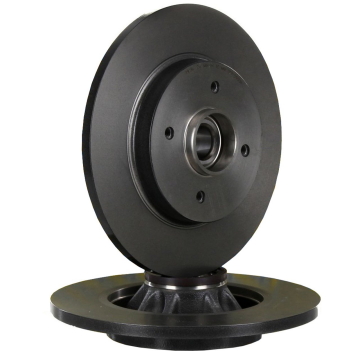 Peugeot 307  (2001-2008) Poryalı Rulmanlı Arka Fren Disk Takımı (Braxis)