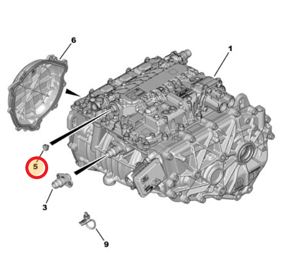 Citroen e-C3 (2024-2026) Şanzıman Hava Alma Diyaframı (Orijinal)