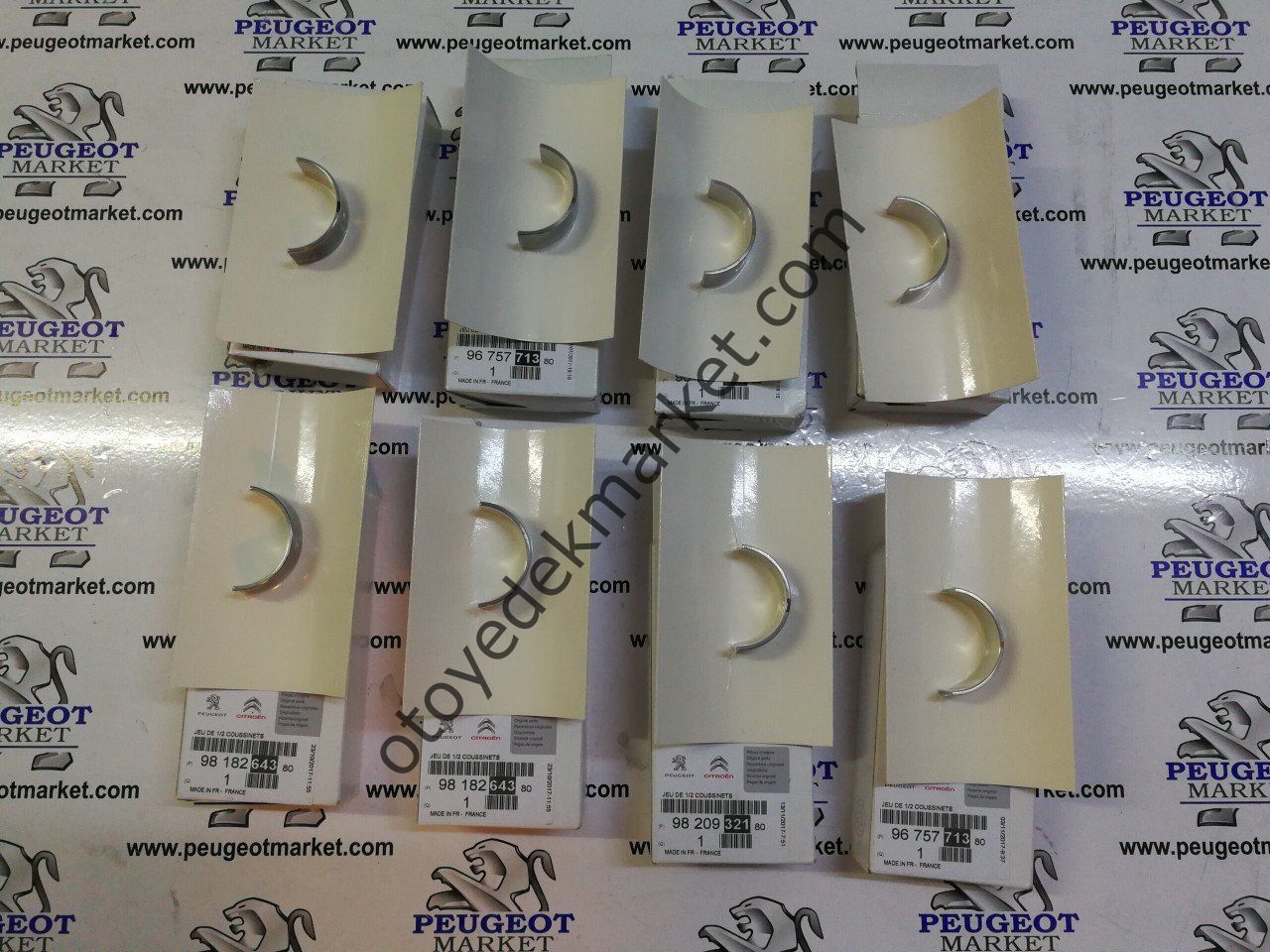 PEUGEOT 301 (2012-2014) 1,2 BENZİNLİ ANA YATAK STD. (ORJİNAL)