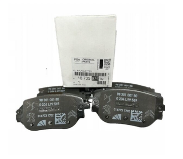 Opel Zafira Life (2020-2024) 2.0 Dizel Arka Fren Balata Takımı (Orijinal)