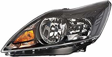 Ford Focus (2008-2011) Ön Far Sol Komple Siyah Tyc Marka