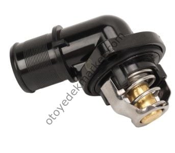 Citroen C3 (2002-2009) 1.4 1.6 Benzinli Termostat -Kapaklı (Fase)