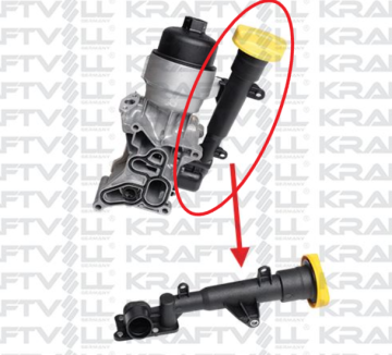 Peugeot Bipper (2013-2017) 1.3 Hdi Motor Yağ Dolum Borusu (Kraftvoll)