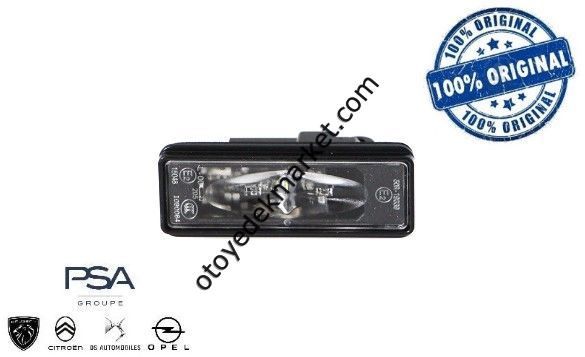 Citroen C3 (2017-2024) Led Plaka Lambası (Orijinal)