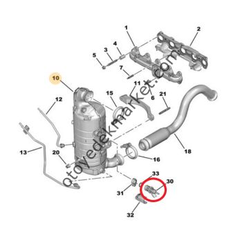 Peugeot Partner (2019-2024) 1.5 Blue Hdi FAP Katalizör Enjektörü (Orijinal)