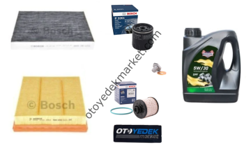 Ford Mondeo (2014-2022) 1.6 Tdci Filtre Seti+Motor Yağı (Bosch)