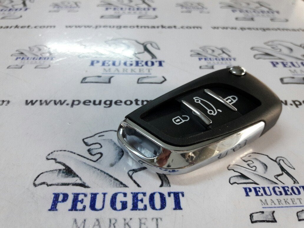 PEUGEOT 407 YENİ TİP SUSTALI ANAHTAR KUMANDA KABI (3 TUŞLU)