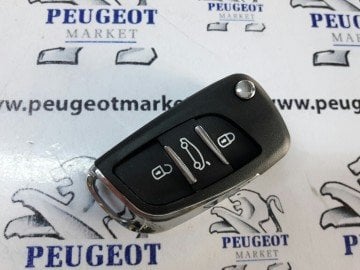 PEUGEOT 407 YENİ TİP SUSTALI ANAHTAR KUMANDA KABI (3 TUŞLU)
