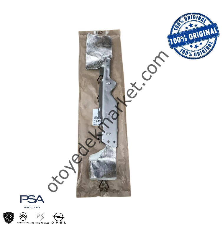 Peugeot 208 (2012-2016) 1.6 Thp Isı Kalkanı Sacı (Orijinal)