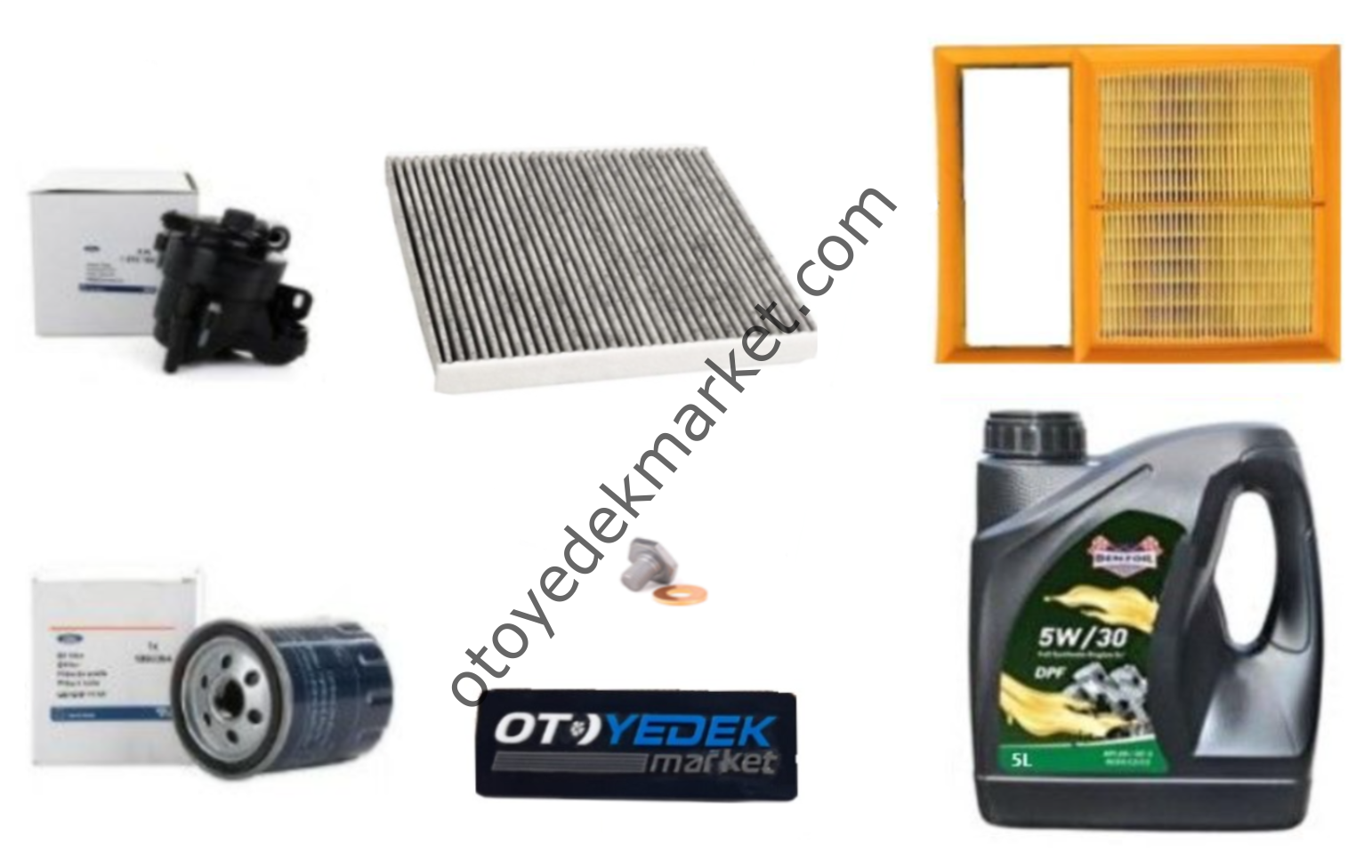 Ford Mondeo (2014-2022) 1.6 Tdci Tdci Filtre Seti Motor Yağı Antifriz (Otosan)