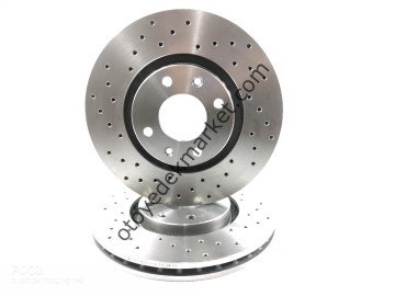 Citroen DS3 (2010-2015) Ön Fren Disk Takımı / Soğutma Delikli Spor