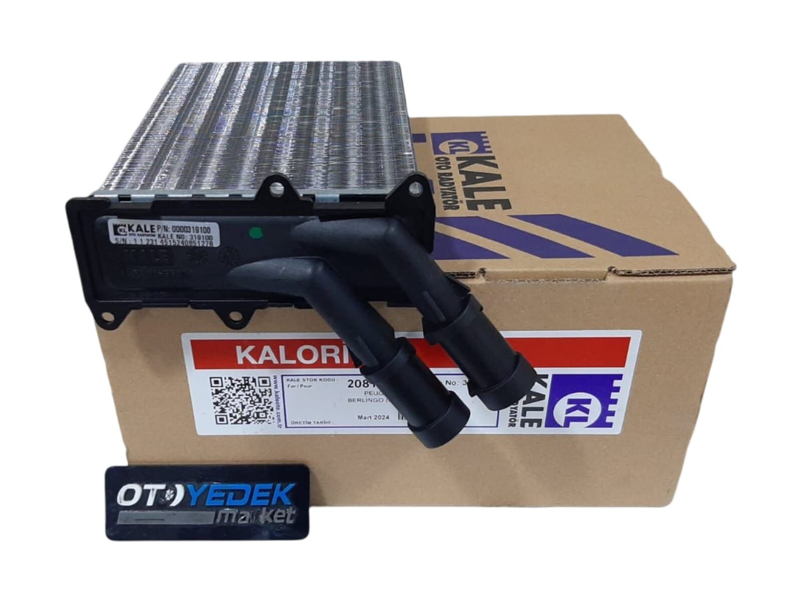 Peugeot Partner (2002-2008) Kalorifer Radyatörü (Kale)