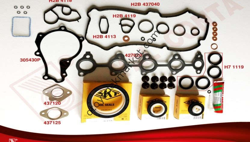 Ford Fiesta (2002-2007) Takım Conta Skt Keçe (Royal)