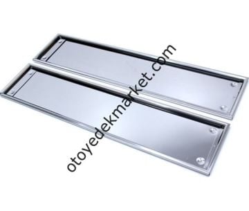 Plakalık Paslanmaz Krom Metal