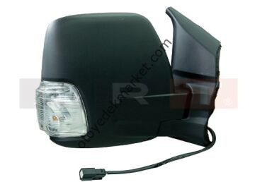 Ford Transit (2014-2018) V363 Dikiz Aynası Sağ Elektrikli/Katlanır/Beyaz Sinyal/Kısa Kol