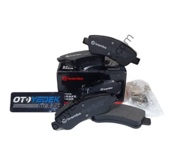 Peugeot 207 (2006-2012) 1.4 Dizel ve Benzinli Ön Fren Balata Takımı (Brembo)