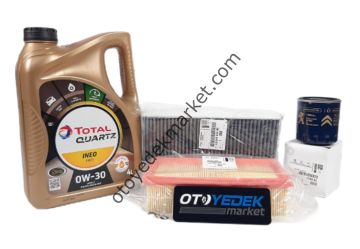 C3 AİRCROSS 1,2 BENZİNLİ FİLTRE BAKIM SETİ (ORİJİNAL)