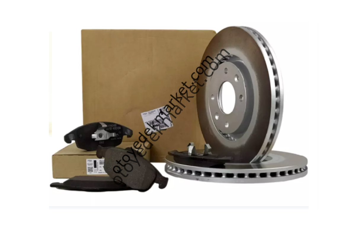 Peugeot 308 (2008-2013) 1.6 Ön Fren Balata Ve Disk Seti (Orijinal)