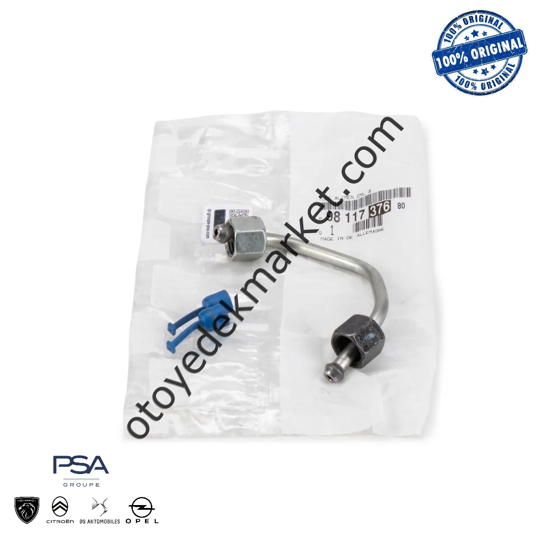 Citroen Berlingo (2018-2024) 1.5 Blue Hdi 3 No.lu Silindir Yakıt Enjektörü Borusu (Orijinal)