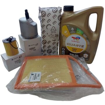 CİTROEN C4 CACTUS (2011-2015) 1.6 EURO5 FİLTRE SETİ + 5W30 Yağ (ORJİNAL)