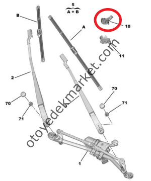 Opel Mokka (2021-2024) Ön Cam Yağmur Sensörü (Orijinal)