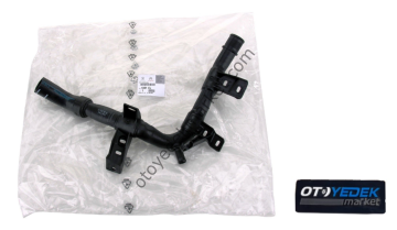 PEUGEOT 206 (1998-2011) 1.4-1.6 BENZİNLİ RADYATÖR ALT ARA HORTUMU (ORİJİNAL)