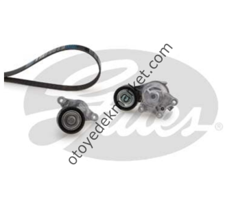Peugeot Partner (2012-2016) 1.6 e-Hdi Stop&Start Alternatör Kayış ve Rulman Seti (Gates)
