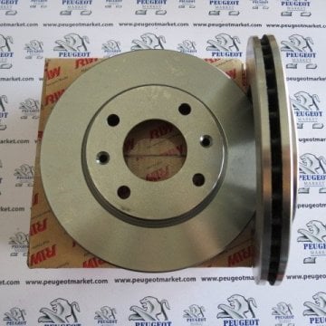 CİTROEN C3 1,6 HDI 2005-2009 ÖN FREN DİSK TAKIMI (FERODO)