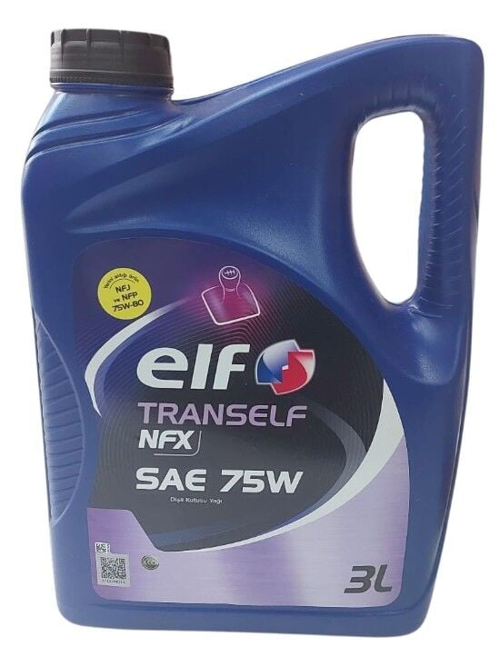 Şanzıman Yağı 75 NFX Manuel ve Yarı Otomatik 3 Litre (Elf)