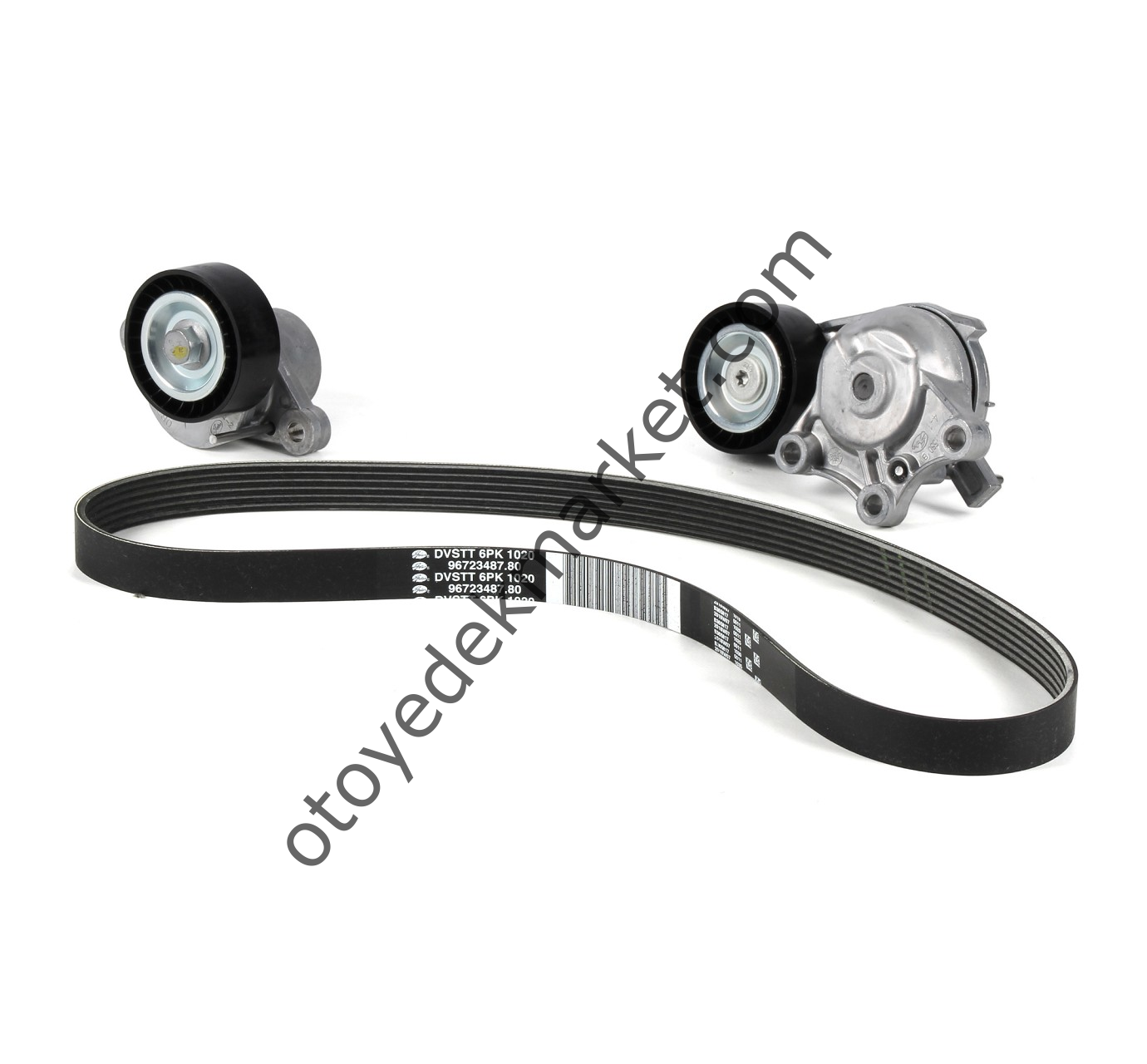 DS3 (2012-2015) 1.6 e-Hdi Stop&Start Alternatör Kayış ve Rulman Seti (Gates)