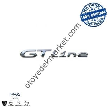 Peugeot 2008 (2020-2023) Arka Bagaj ''GT Line'' Yazısı (Orijinal)