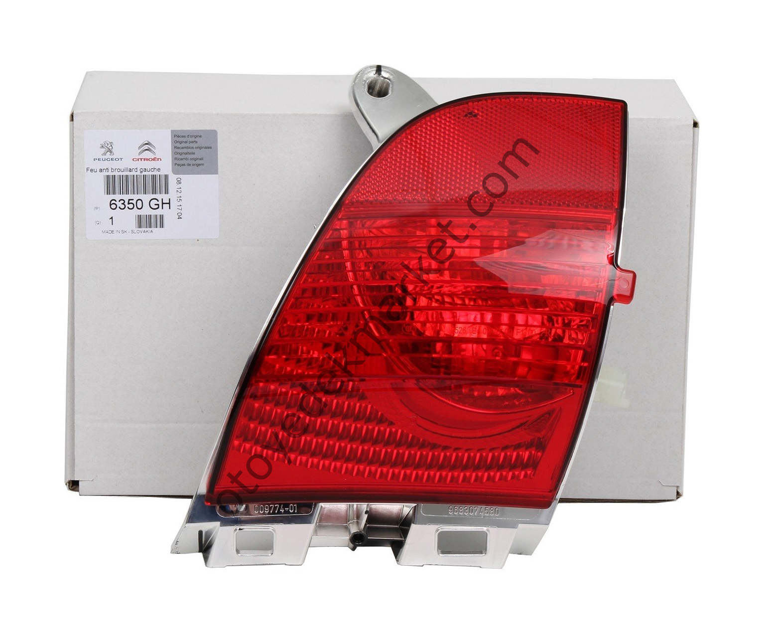 PEUGEOT 2008 (2013-2018) ARKA TAMPON SOL SİS LAMBASI (ORJİNAL)