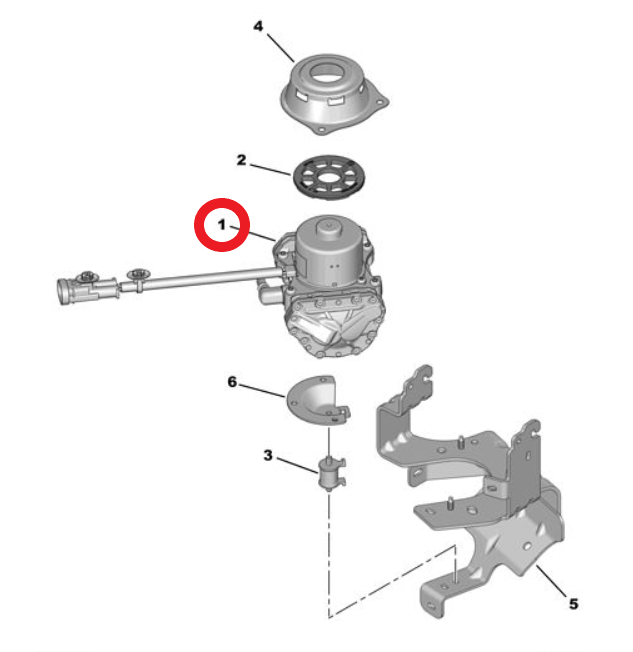 Citroen e-C3 (2024-2026) Elektrikli Vakum Pompası (Orijinal)