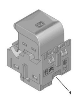 Citroen e-C3 (2024-2026) El Fren Düğmesi (Orijinal)