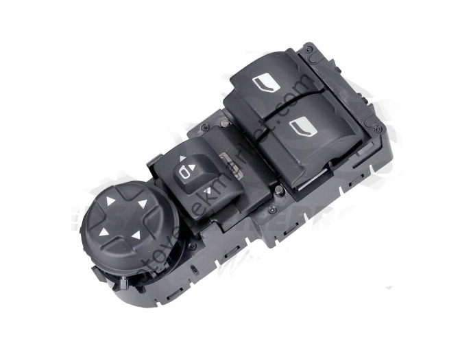 Citroen Berlingo (2019-2024) Sol Ön Kapı Cam Açma Kumanda Düğme Grubu (Orjinal)