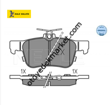 FORD FOCUS (2018-2022) ARKA FREN BALATA (KALE)