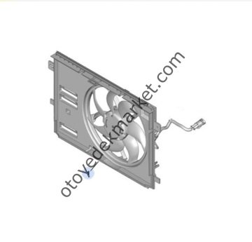 Citroen Berlingo (2018-2024) Fan Motoru (Motortec)