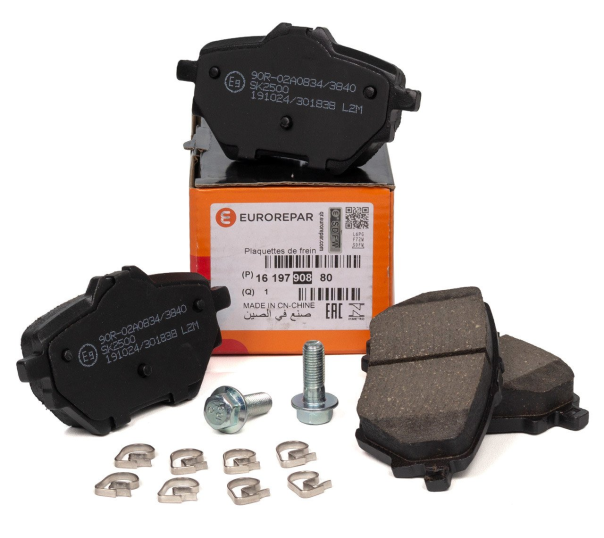 Peugeot Partner (2019-2024) Arka Fren Balata Takımı (Orijinal Eurorepar)