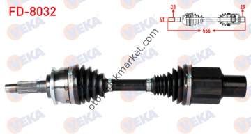 Ford Ranger (2012-2013) Ön Aks Sağ Komple (Veka)