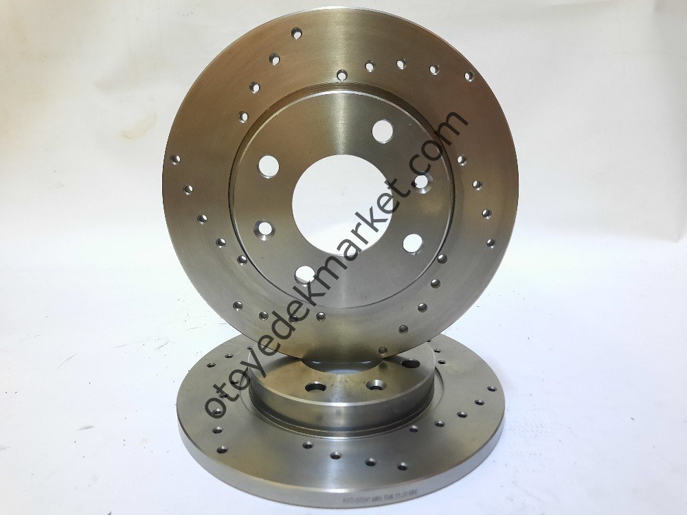 Peugeot 206+ (2009-2012) Spor Delikli Ön Fren Disk Takımı (Ayd)