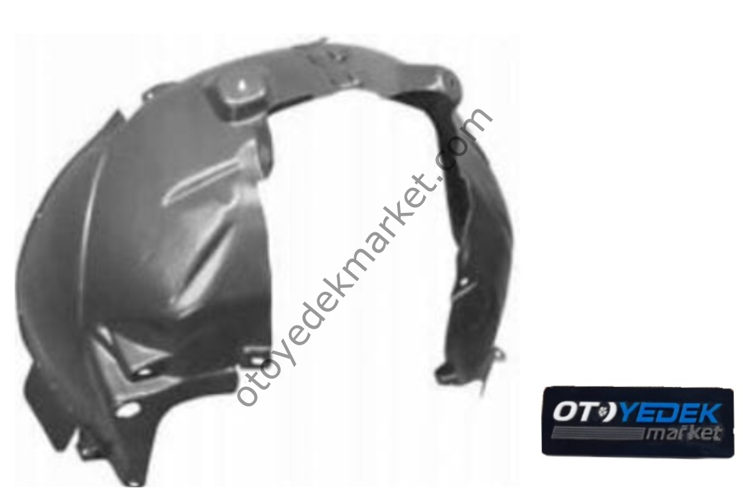 Opel Corsa E (2015-2020) Sol Çamurluk Davlumbazı (İthal)