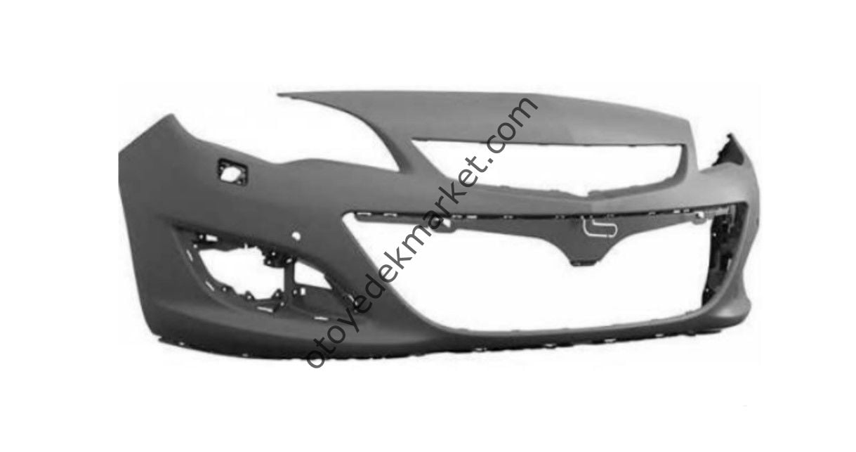Opel Astra J (2010-2015) Ön Tampon Far Yıkamalı Astarlı Sensörlü (İthal)