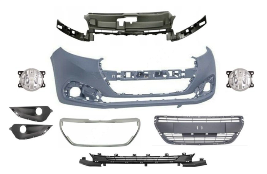 Peugeot 208 (2016-2020) Dolu Ön Tampon (İthal)