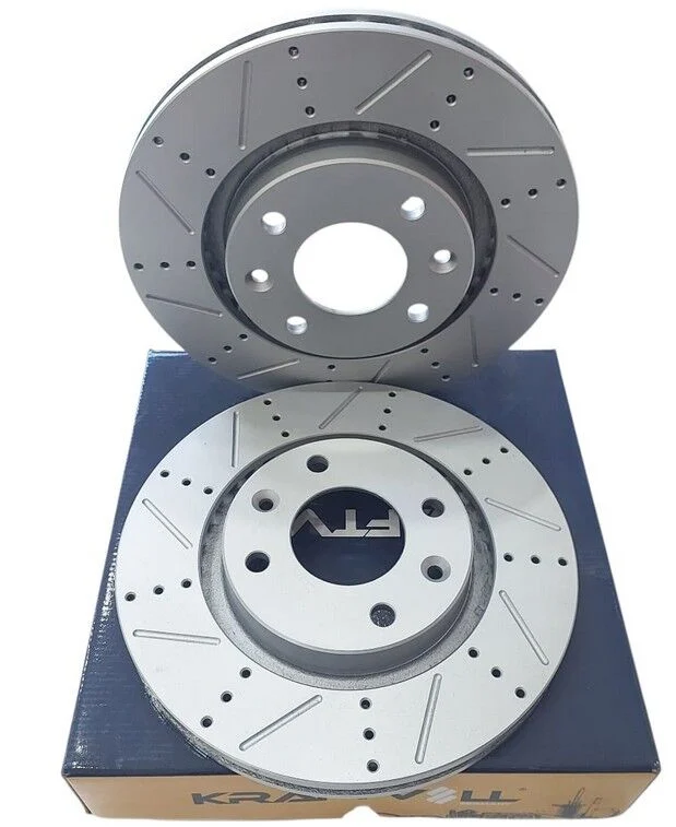 Peugeot Partner (2003-2008) Ön Fren Disk Takımı (Delikli) (İthal)