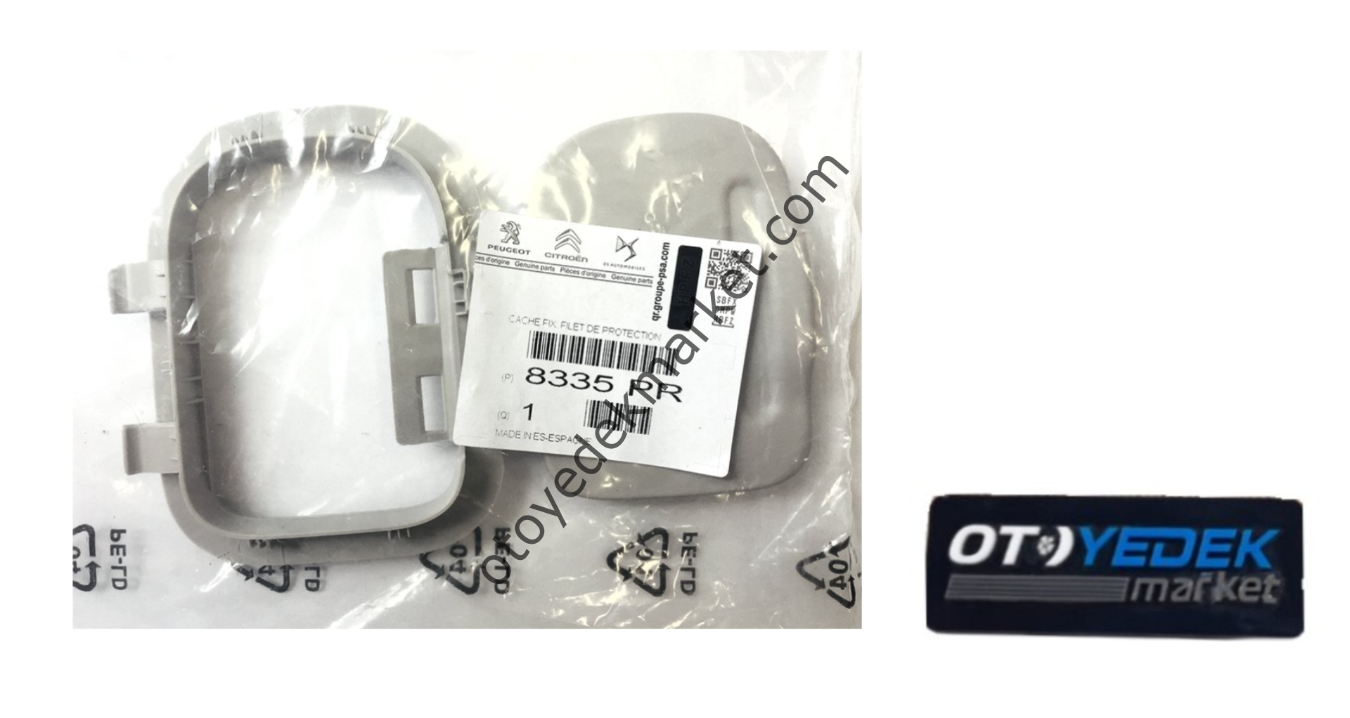 Citroen Berlingo (2008-2018) Tavan Döşeme Yan Kapağı (Orijinal)