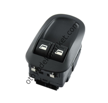 Peugeot 206+ (2010-2012) Çiftli Cam Açma Düğmesi  (İthal)