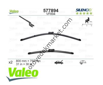 Citroen C4 Picasso (2014-2018) Ön Cam Silecek Süpürgesi Takımı (Valeo)