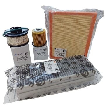 Peugeot Rifter (2019-2024) 1.5 BlueHDI Filtre Bakım Seti (Orijinal)